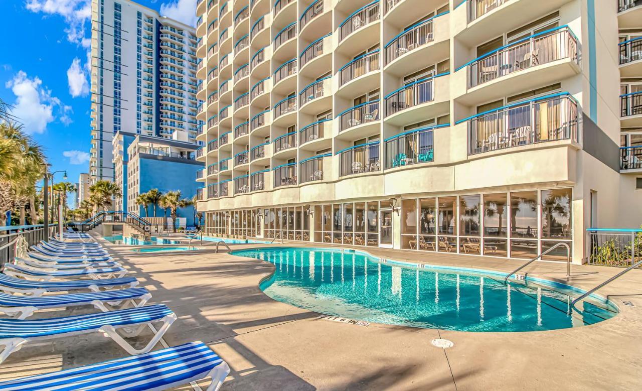Ocean View Studio King Suite Boardwalk Resort Unit 540 Sleeps 2 Миртл-Бич Экстерьер фото
