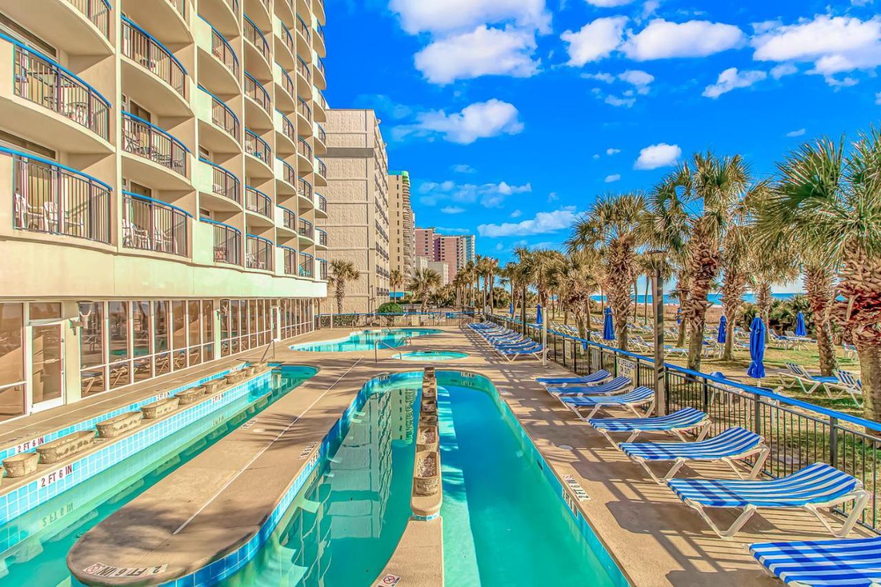 Ocean View Studio King Suite Boardwalk Resort Unit 540 Sleeps 2 Миртл-Бич Экстерьер фото